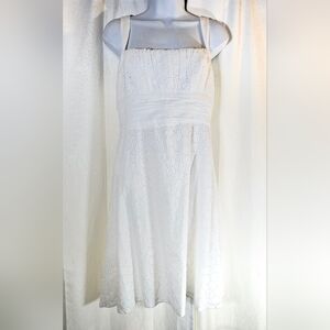 2/$20 B. Smart 16P Cotton Eyelet Dress